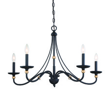  1044-677 - Westchester County - 5 Light Chandelier