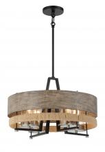  2764-733 - Silver Creek - 4 Light Convertible Pendant