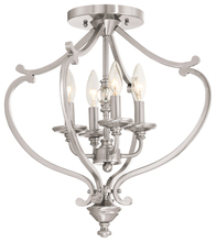  3332-84 - Savannah Row - 4 Light Semi Flush