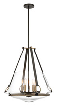  3905-107 - Eden Valley - 5 Light Small Pendant & Semi Flush