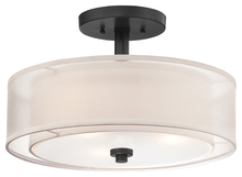  4107-66 - 3 LIGHT SEMI FLUSH