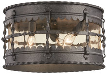  8889-A39 - Mallorcaâ„¢ - 3 Light Outdoor Flush Mount