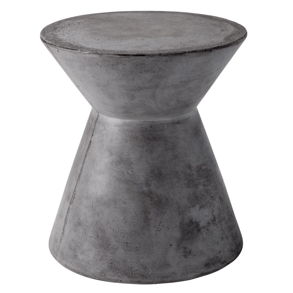 ASTLEY END TABLE - GREY