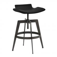  101533 - BANCROFT ADJUSTABLE STOOL - ONYX