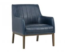  102580 - WOLFE LOUNGE CHAIR - VINTAGE BLUE