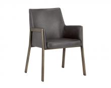  103154 - BERNADETTE DINING ARMCHAIR - KENDALL GREY