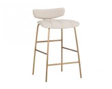 Sunpan 106017 - LORELEI COUNTER STOOL - DILLON CREAM