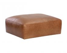 Sunpan 106177 - WATSON MODULAR - OTTOMAN - MARSEILLE CAMEL LEATHER