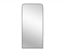  106741 - CALABASAS FLOOR MIRROR - BLACK