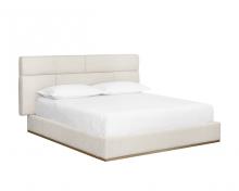  108482 - BECKHAM BED - KING - CHACHA CREAM