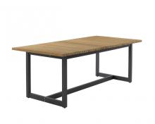  109494 - GENEVE EXTENSION DINING TABLE - NATURAL - 80" to 104"