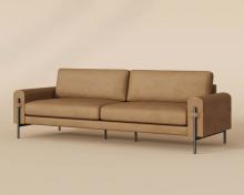  111424 - CAMUS SOFA - LUDLOW SESAME LEATHER