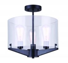 True Light Co. ISF759A03BK - James Semi-Flush Mount