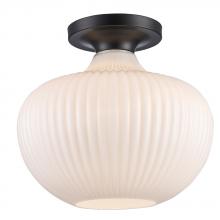 True Light Co. 16180 BK - Gatsby Semi-Flush Mount