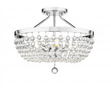  TRS8918CH - Novara Semi-Flush Mount