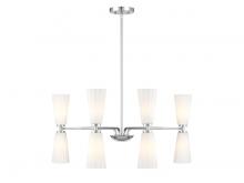  M100126CH - 8-Light Chandelier in Chrome