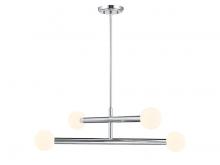  M100133CH - 4-Light Chandelier in Chrome