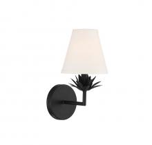  M90078MBK - 1-Light Wall Sconce in Matte Black