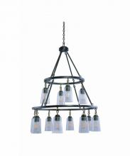  504953MI - Dillon (8+4) Light 2 Tier Pendant