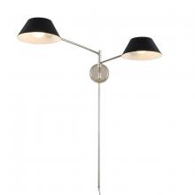  514122BPN - Bruno 2 Light Wall Lamp