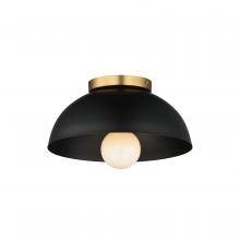  10020BKNAB - Thelonious-Flush Mount