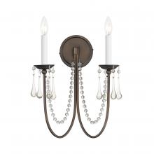  12161CHB/CRY - Plumette-Wall Sconce