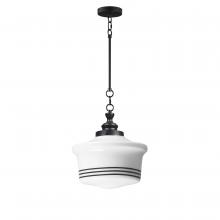  21534WTBK - Eureka-Single Pendant