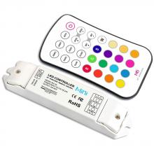 Dainolite CB-RGB - RF Wireless RGB Controller Kit with 6 Modes Loop for LED Strip Light, MAX 216W for 24VDC input.