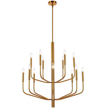  ELN-3214C-AGB - 14LT Chandelier, AGB