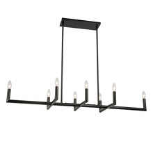  NOR-478HC-MB - 8LT Horiz Chandelier,  MB