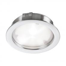 Dainolite PLED-04-WH - Cree 4W 24VDC input 3000K, CRI80+, 40° beam Puck Light, White