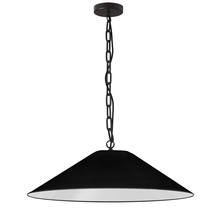  PSY-L-MB-797 - 1LT Incandescent Pendant, MB w/ BK Shade