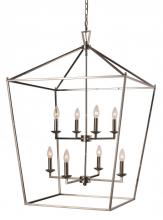  10265 PC - Lacey 26" Pendant Style Cage Chandelier