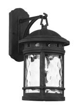  40371 BK - 1 Light Wall Lantern - MEDIUM