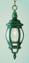  4065 BG - Parsons 1-Light Traditional French-inspired Outdoor Hanging Lantern Pendant with Chain