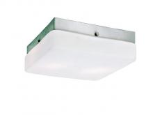  8871 - 2LT-HALOGEN FLUSHMOUNT-FROSTED