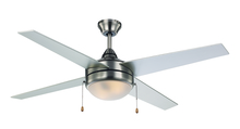  F-1024 BN - Cappleman 2-Light, 4-Blade Transitional Ceiling Fan