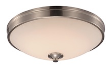  LED-30079 BN - LED FLUSH ETCHED WH OPAL 11"-B