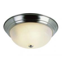  PL-13618 BN - Browns 13" Flushmount