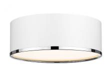  2303F3-MW-CH - 3 Light Flush Mount