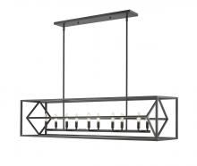  457-10L-MB - 10 Light Linear Chandelier