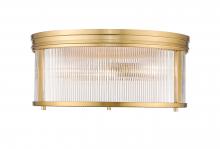  7504FR18-MGLD - 4 Light Flush Mount