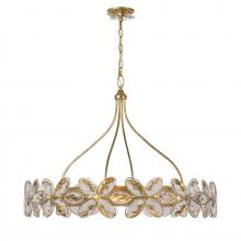  1-4528-14-221 - Marbella 14-Light Chandelier in Gold Shimmer by Breegan Jane