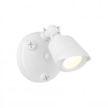  4-FLOOD-A1-3000K-WH - LED Single Flood Light in White