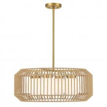  7-2041-4-322 - Pastis 4-Light Pendant in Warm Brass