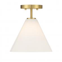  7-4011-1-322 - Blair 1-Light Mini-Pendant in Warm Brass