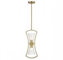  7-9703-2-322 - Bennington 2-Light Pendant in Warm Brass