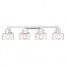  8-1030-4-11 - Dover 4-Light Bathroom Vanity Light in Chrome