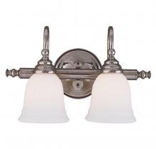  8-1062-2-CH - Brunswick 2-Light Bathroom Vanity Light in Chrome