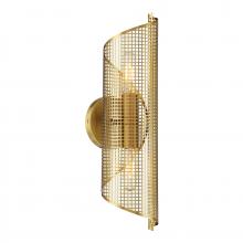  9-8030-2-322 - Hillbourne 2-Light Wall Sconce in Warm Brass